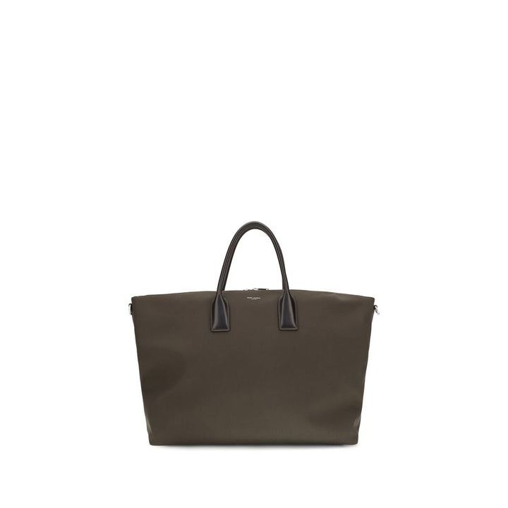 Saint Laurent Brown Calf Leather Bos Taurus Handbag