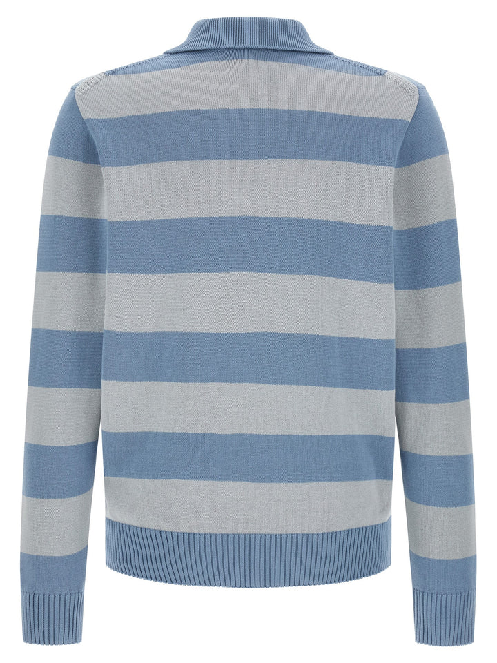Lacoste Blue Cotton Polo Shirt