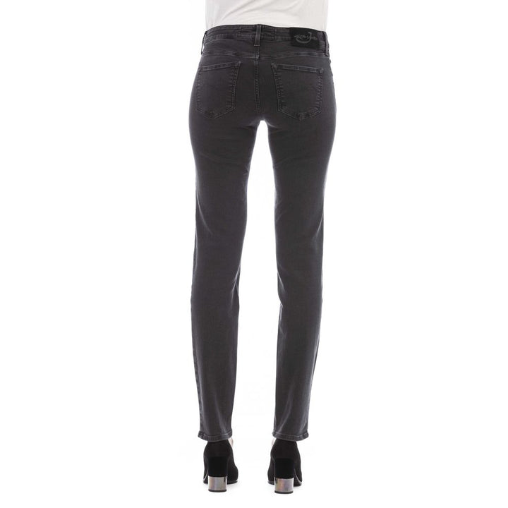Jacob Cohen Black Cotton Women Jeans