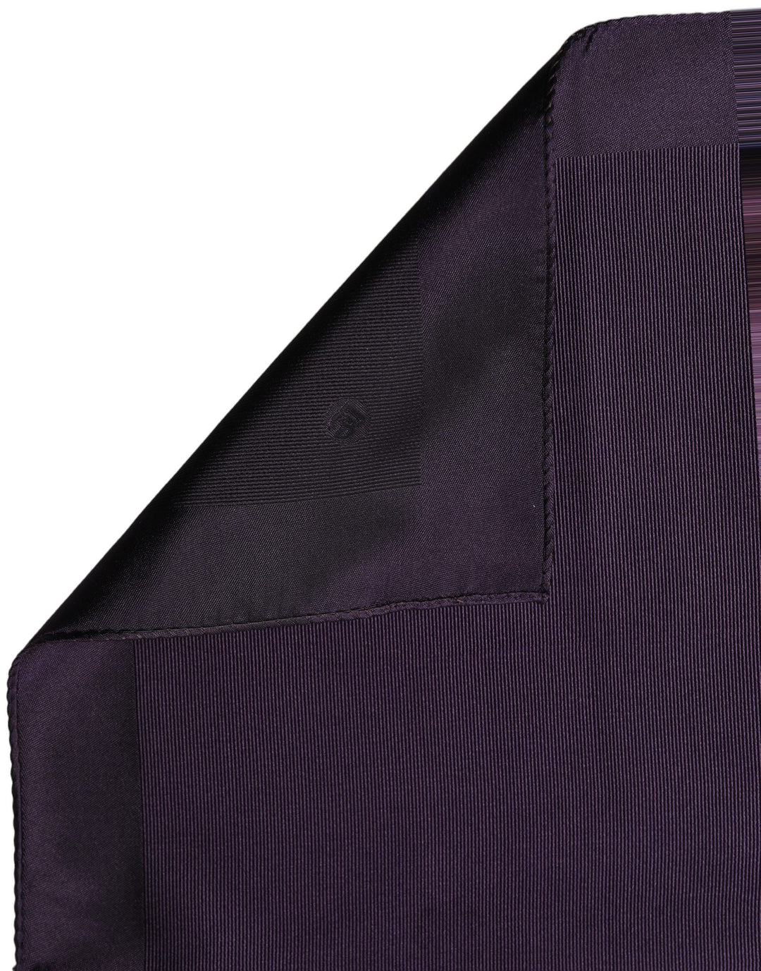 Dolce &amp; Gabbana Men Purple Square Handerkerchief Pocket Scarf