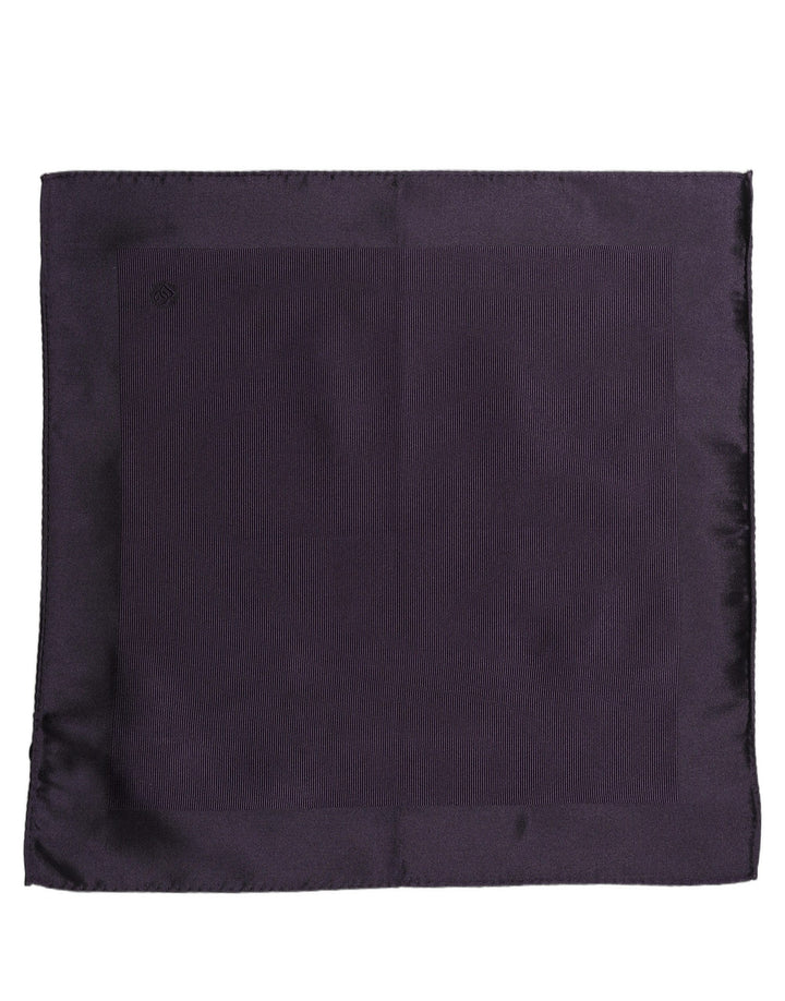 Dolce &amp; Gabbana Men Purple Square Handerkerchief Pocket Scarf