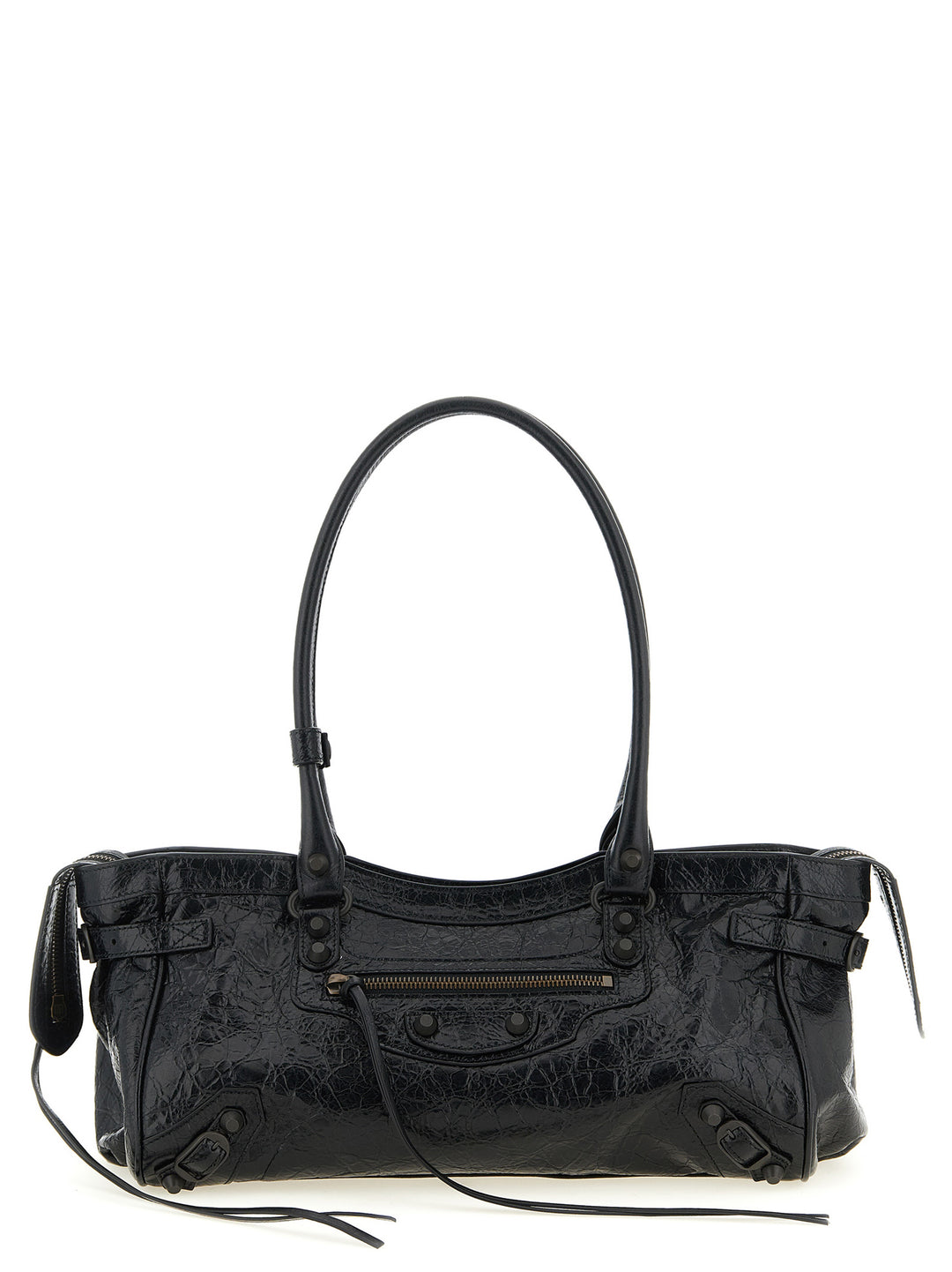 Balenciaga Black Lamb Leather Shoulder Bag