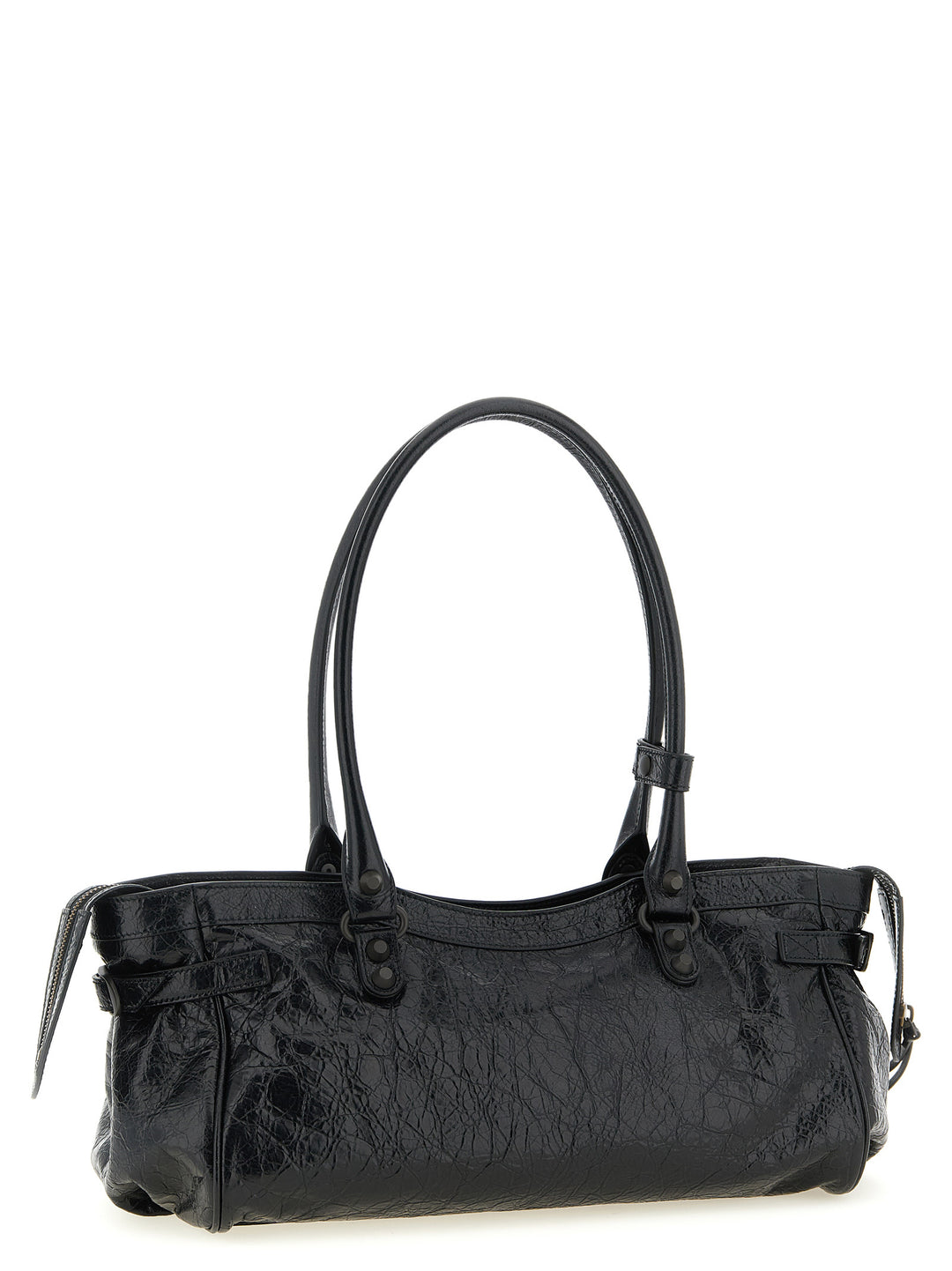 Balenciaga Black Lamb Leather Shoulder Bag