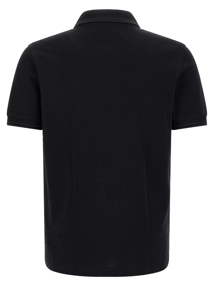 Comme Des Garçons Bicolor Cotton Polo Shirt