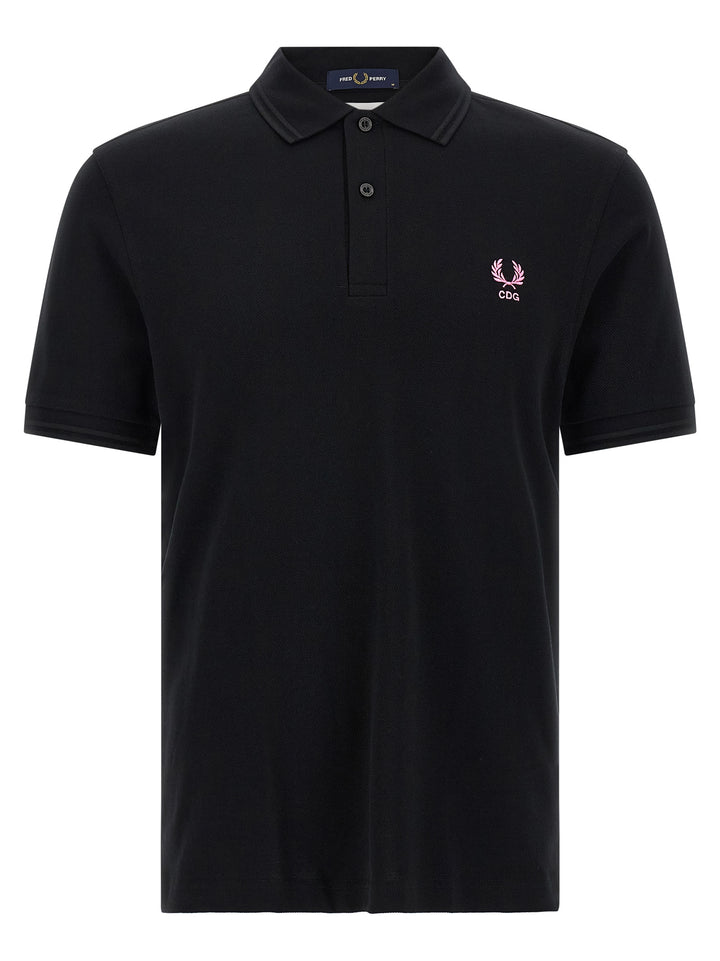 Comme Des Garçons Multicolor Cotton Polo Shirt