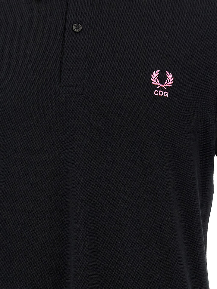 Comme Des Garçons Multicolor Cotton Polo Shirt