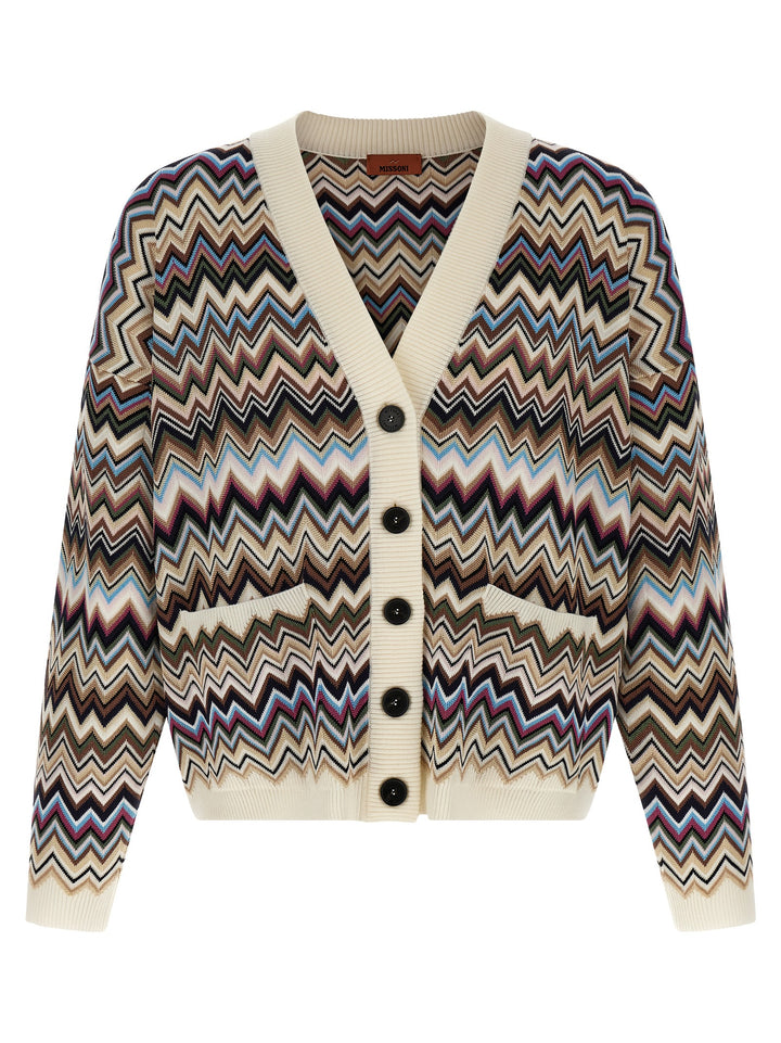 Missoni Multicolor Viscose Cardigan