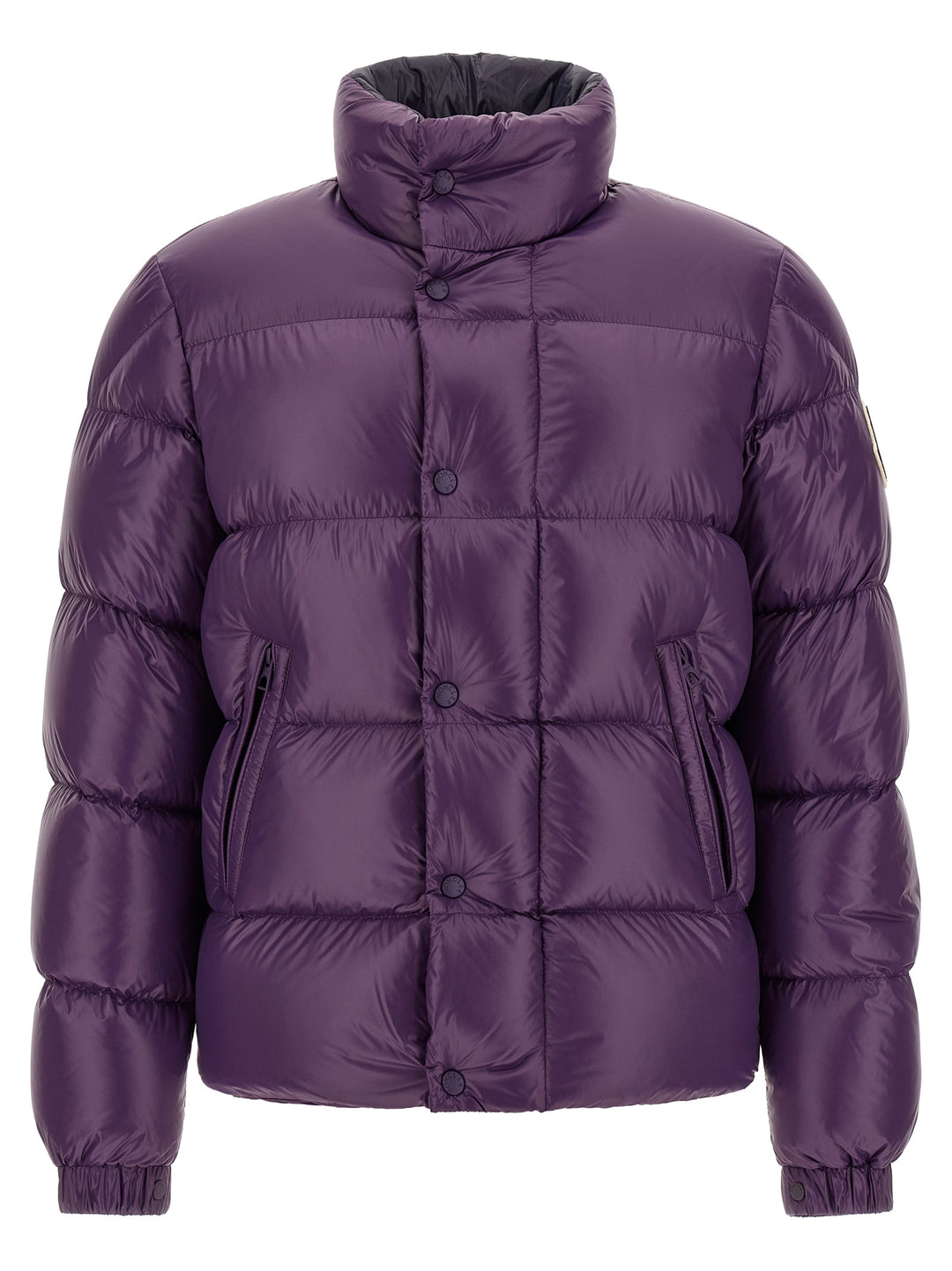 Moncler Purple Polyamide Shell Jacket