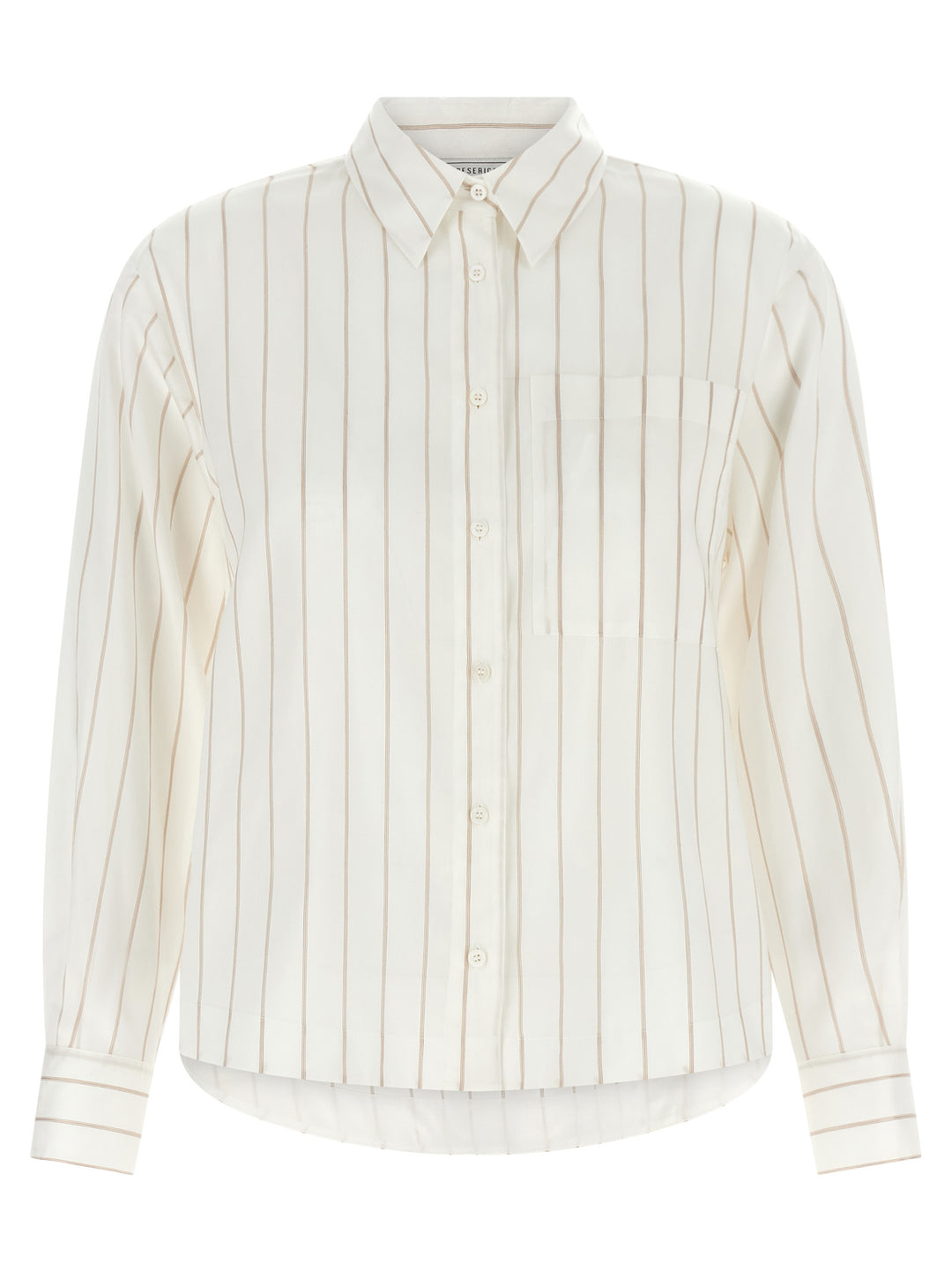 Peserico Beige Lyocell Blouse