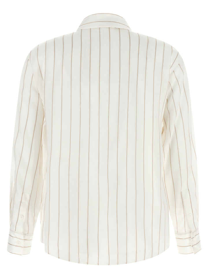 Peserico Beige Lyocell Blouse