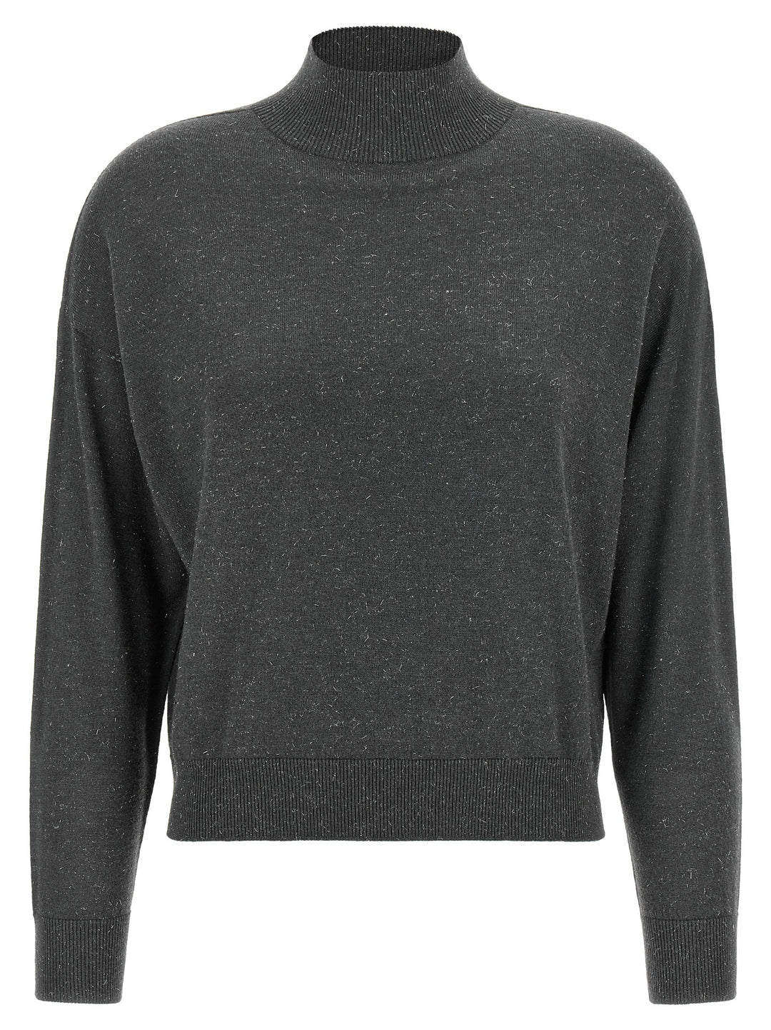 Peserico Gray Virgin Wool Cardigan