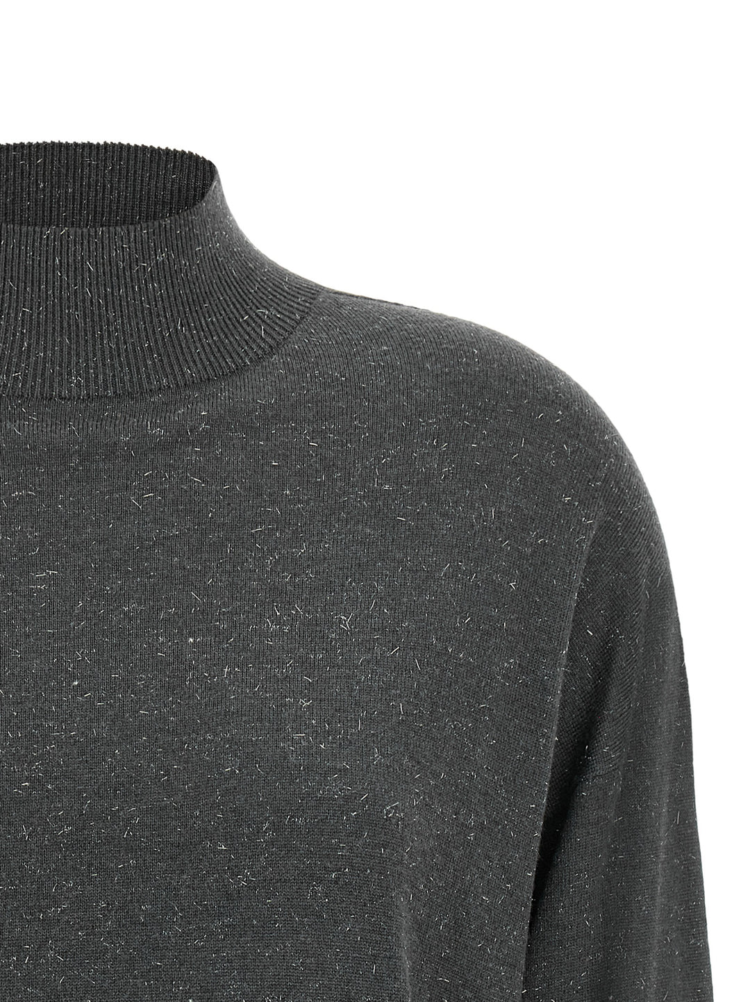 Peserico Gray Virgin Wool Cardigan