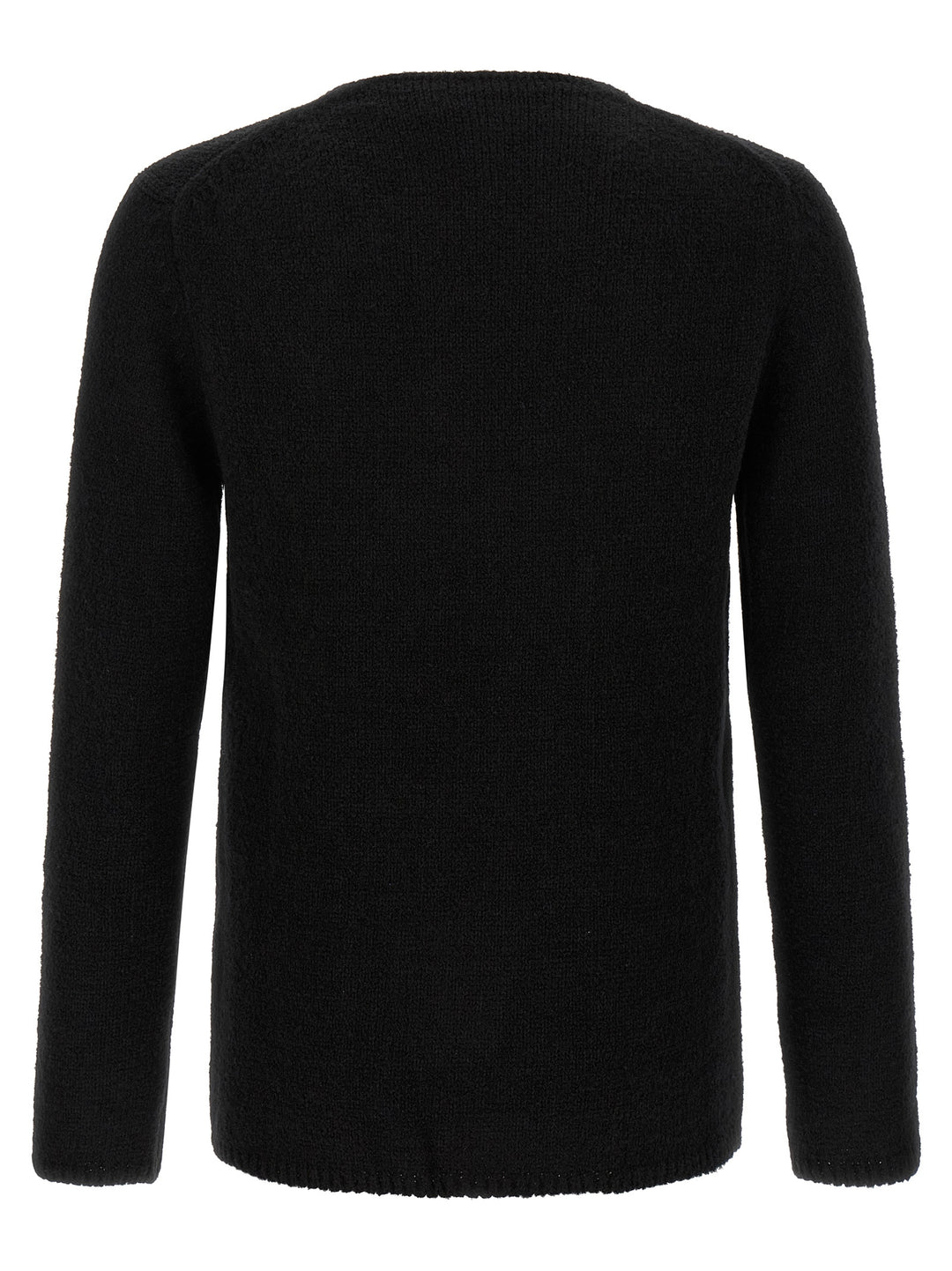 Comme Des Garçons Black Polyester Cardigan