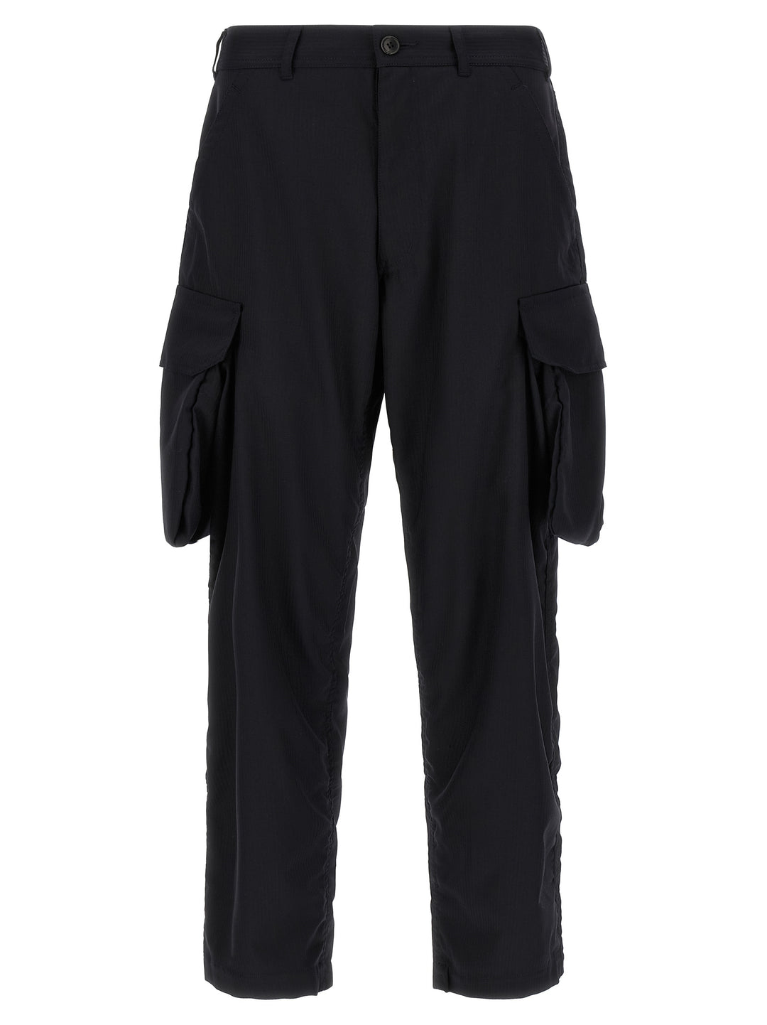 Comme Des Garçons Blue Polyester Cargo Pants