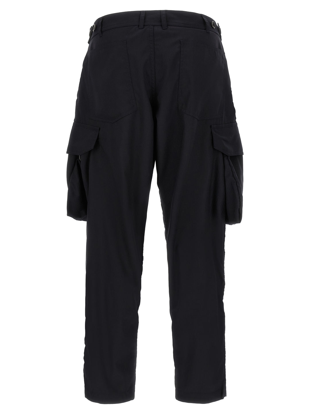 Comme Des Garçons Blue Polyester Cargo Pants