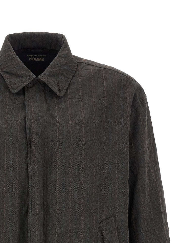 Comme Des Garçons Brown Polyester Bomber