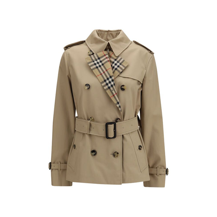 Burberry Beige Cotton Coat