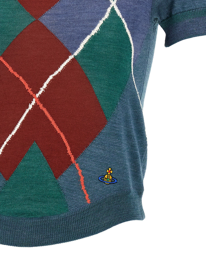 Vivienne Westwood Multicolor Wool Cardigan