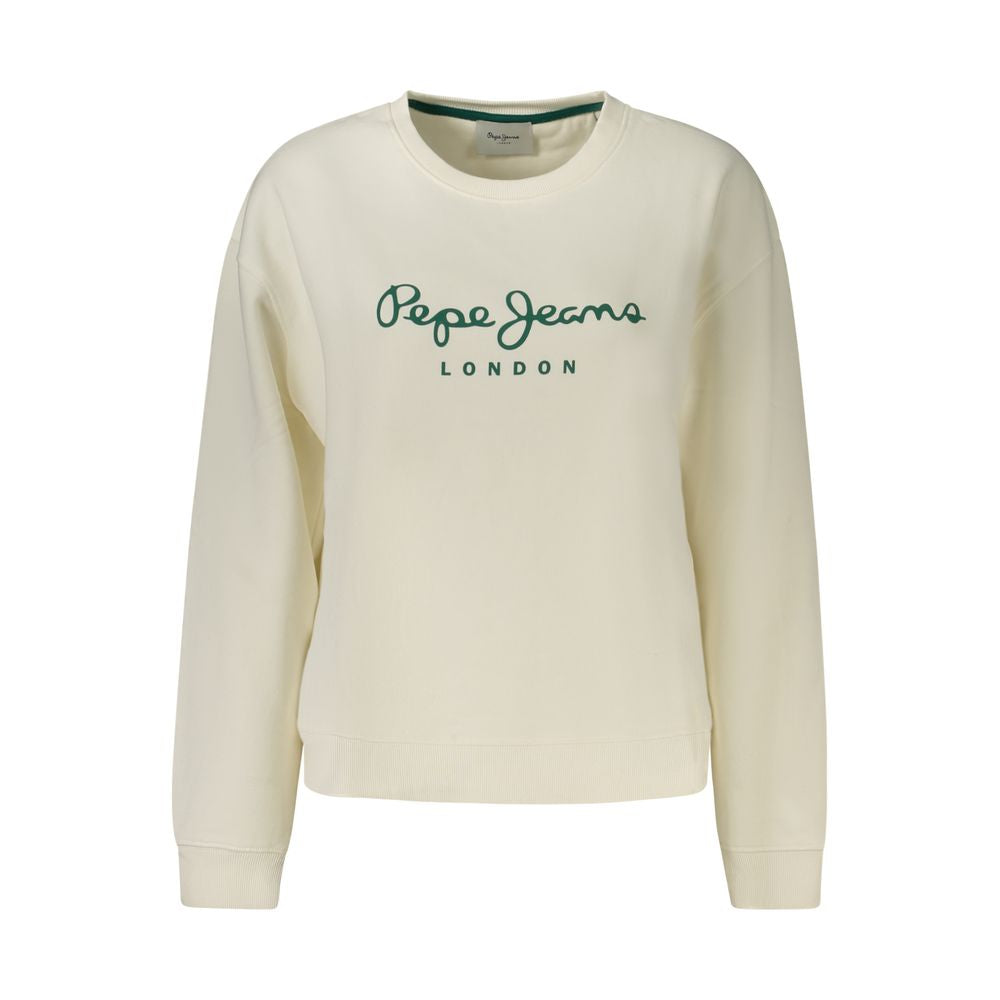 Pepe Jeans White Cotton Blend Women&