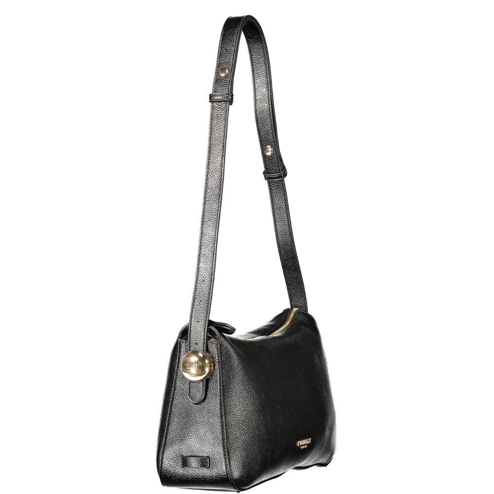 Twinset Black Polyurethane Women&