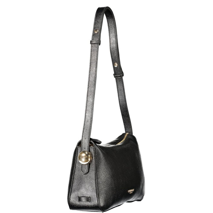 Twinset Black Polyurethane Women&