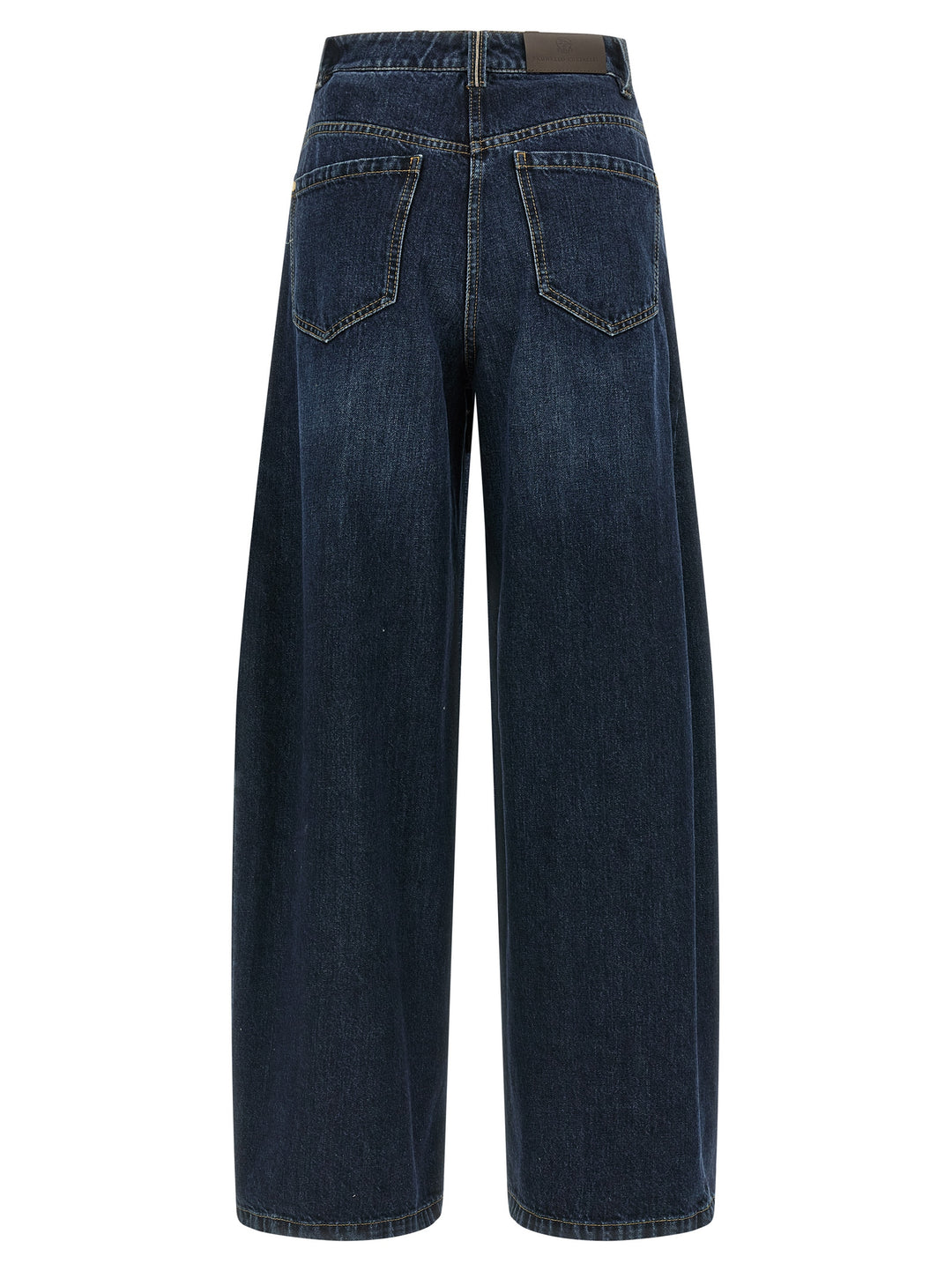 Brunello Cucinelli Blue Cotton Jeans Denim