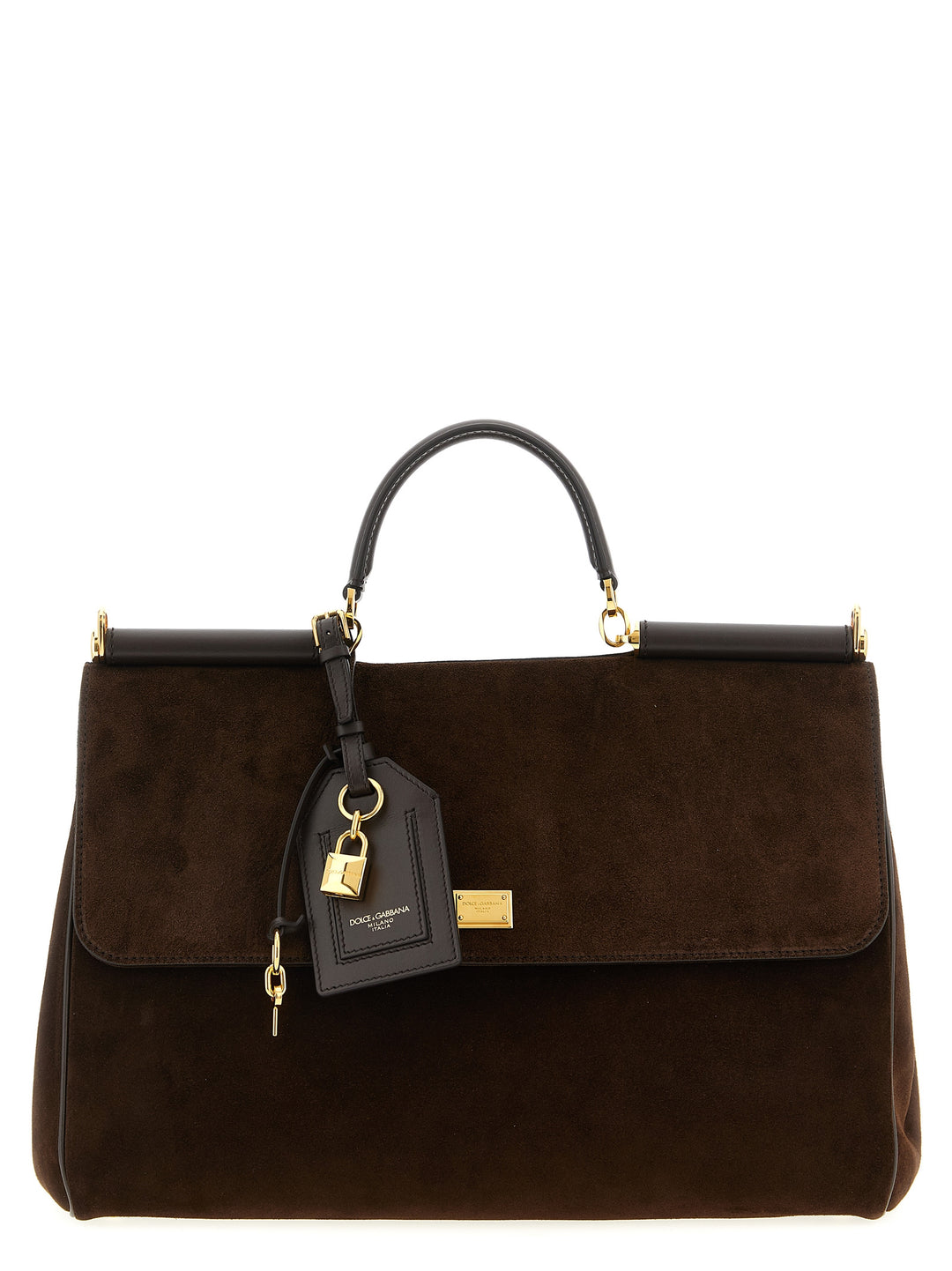 Dolce &amp; Gabbana Brown Pvc Handbag