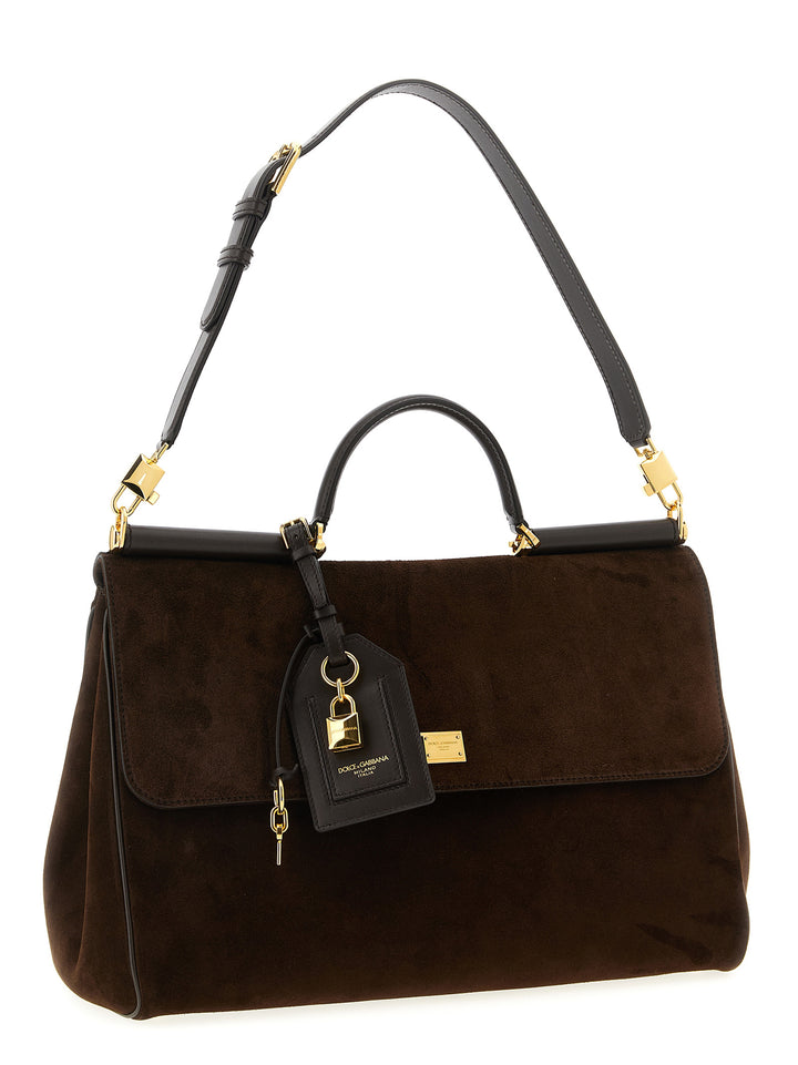 Dolce &amp; Gabbana Brown Pvc Handbag
