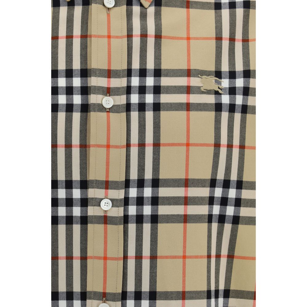Burberry Beige Cotton Shirt