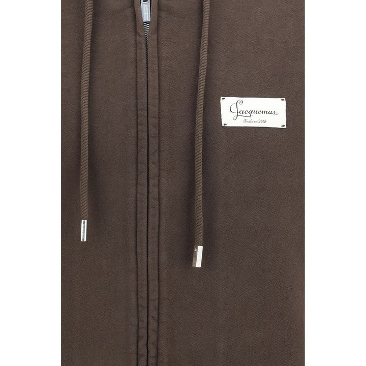 Jacquemus Brown Cotton Sweatshirt