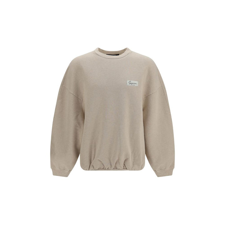 Jacquemus Beige Cotton Sweatshirt