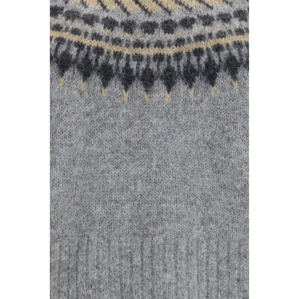 Barbour Gray Polyamide Sweatshirt