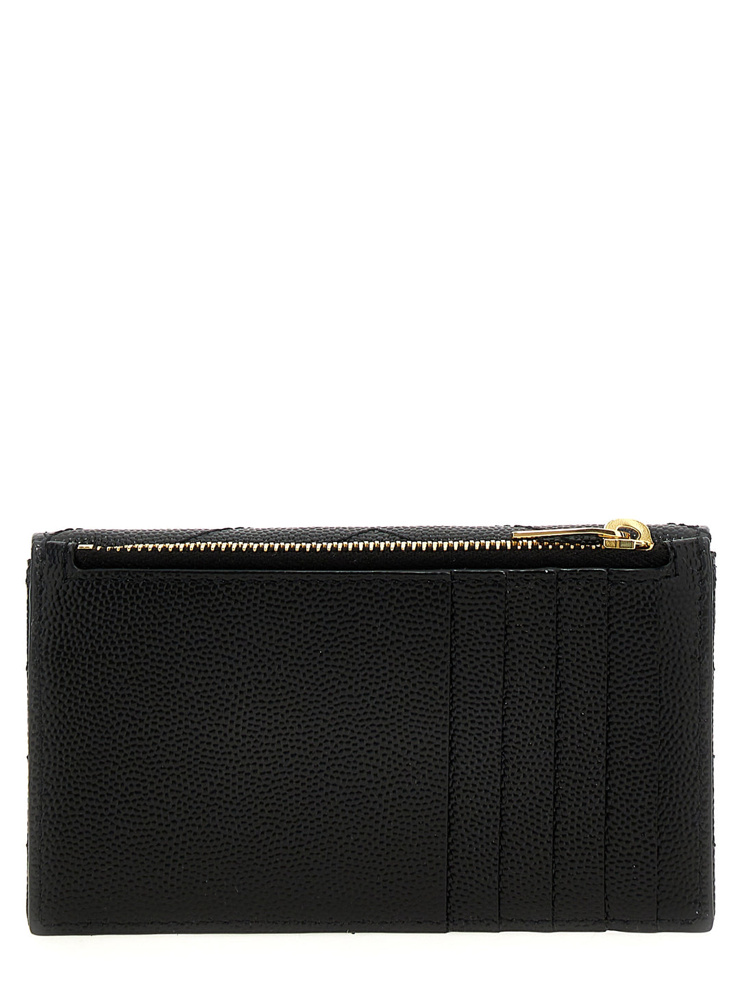 Saint Laurent Black Calfskin Cardholder
