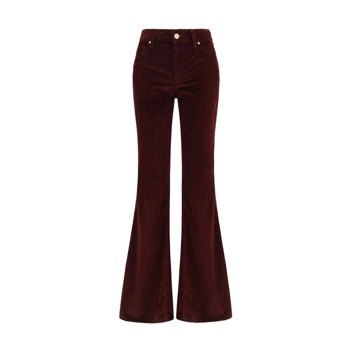 Jacob Cohen Bordeaux Cotton Flared Jeans