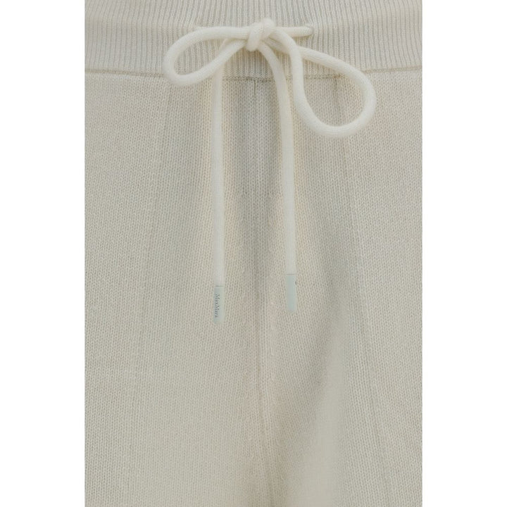 Max Mara Beige Cashmere Casual Pants