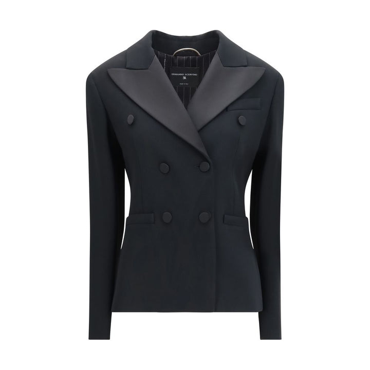 Ermanno Scervino Black Viscose Tuxedo