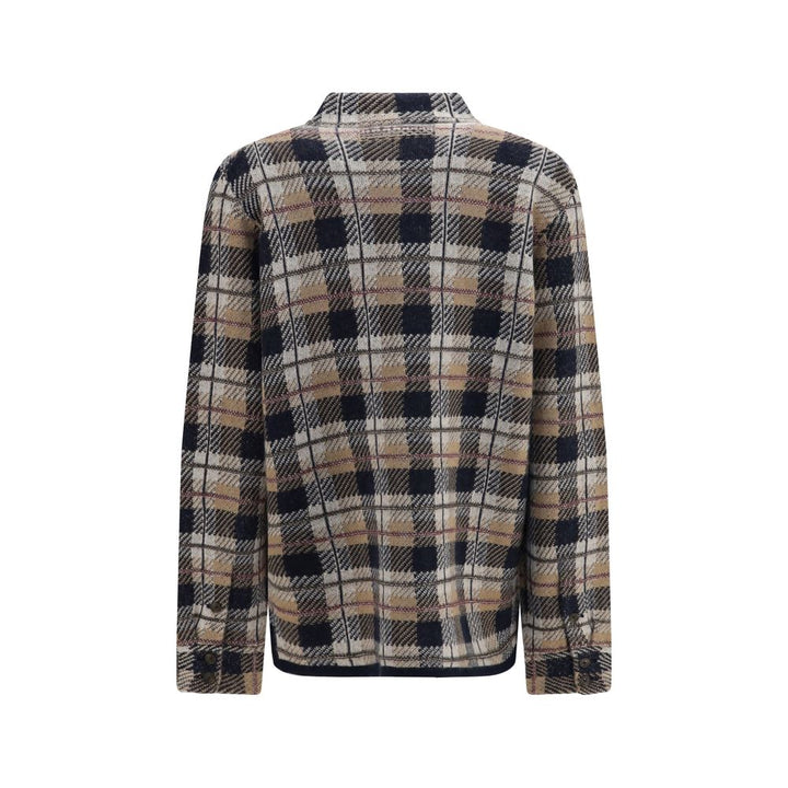 Guest in Residence Brown Cashmere Pattern Shirt