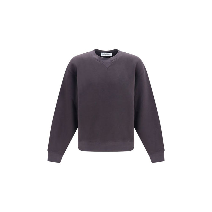 Our Legacy Black Cotton Sweatshirt