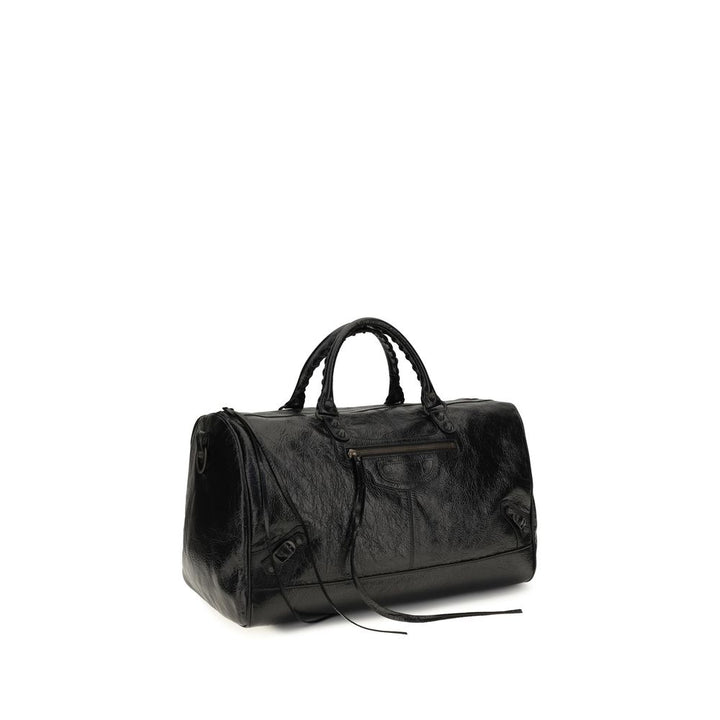 Balenciaga Black Lamb Ovis Aries Luggage And Travel