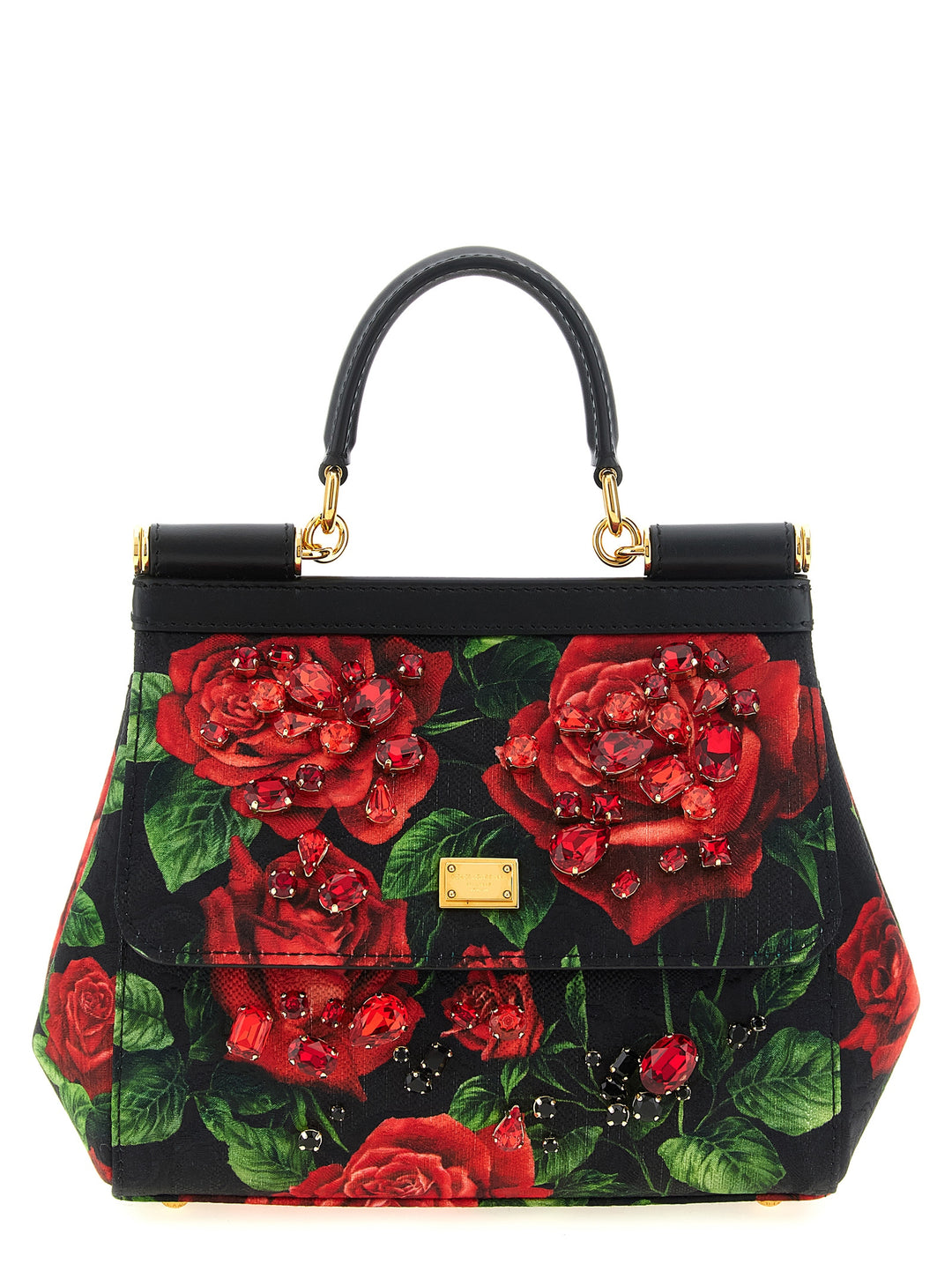 Dolce &amp; Gabbana Red Cotton Handbag
