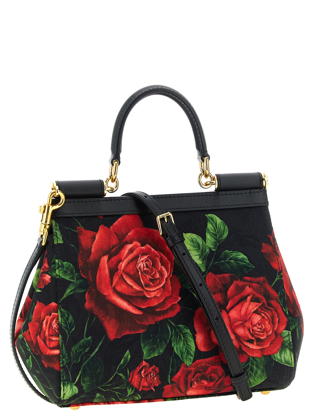 Dolce &amp; Gabbana Red Cotton Handbag