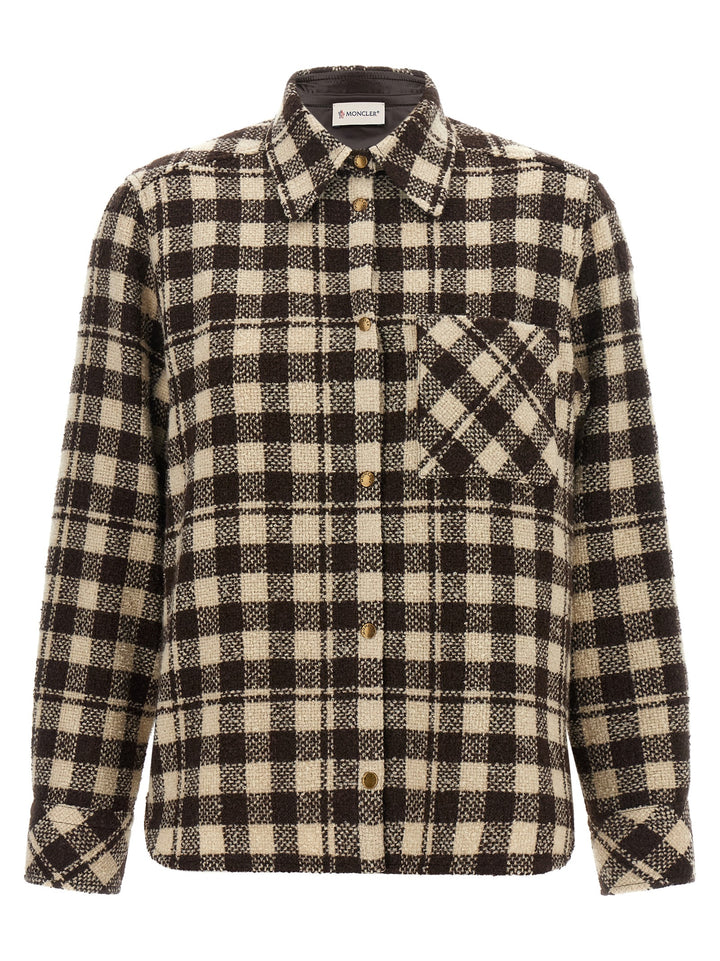 Moncler Brown Wool Blouse