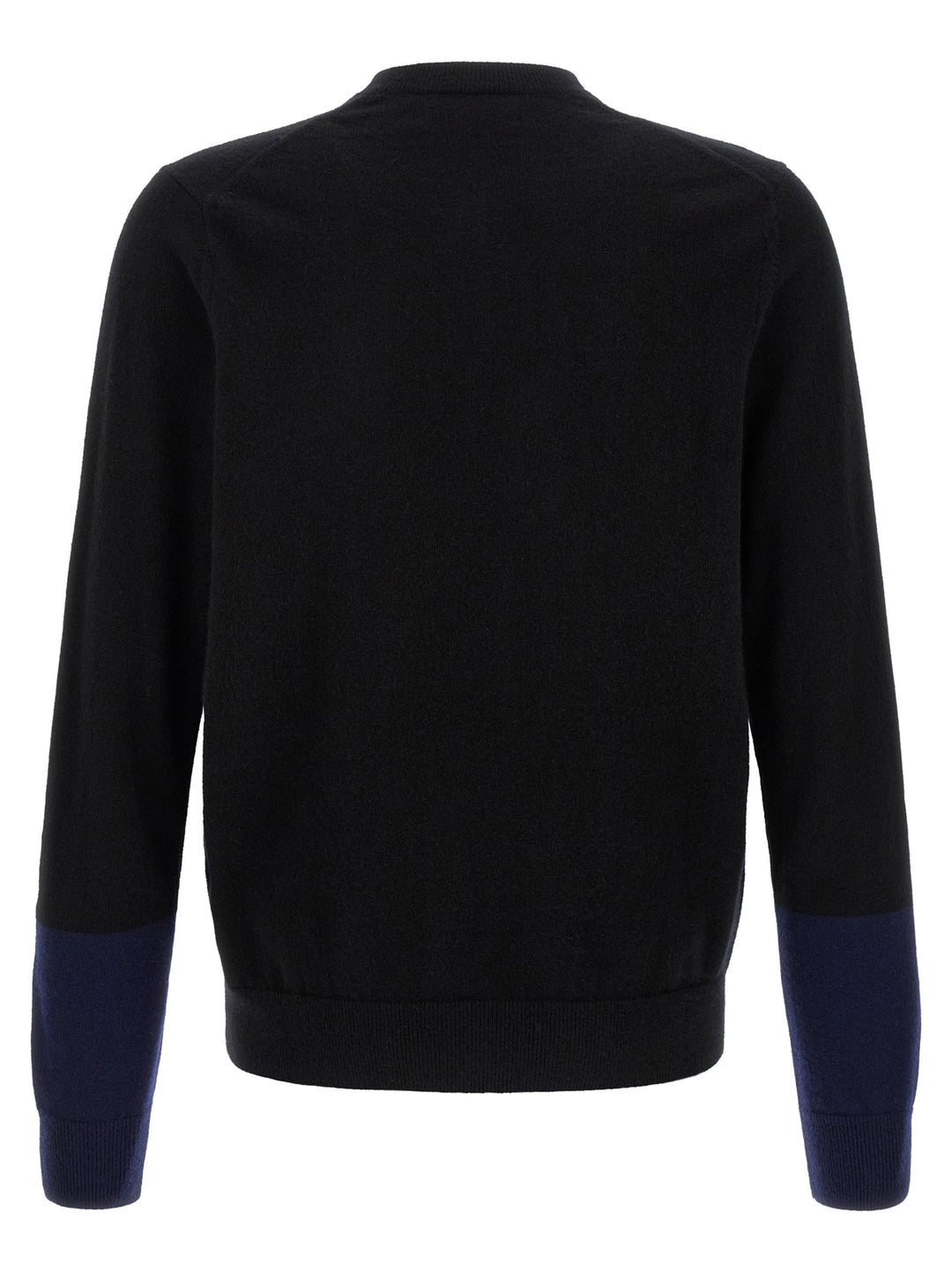 Comme Des Garçons Black Wool Cardigan