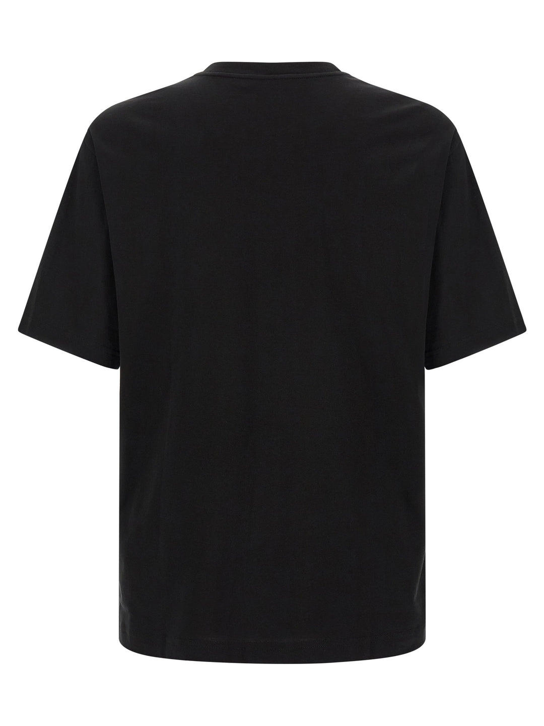 Dolce &amp; Gabbana Black Cotton T-Shirt