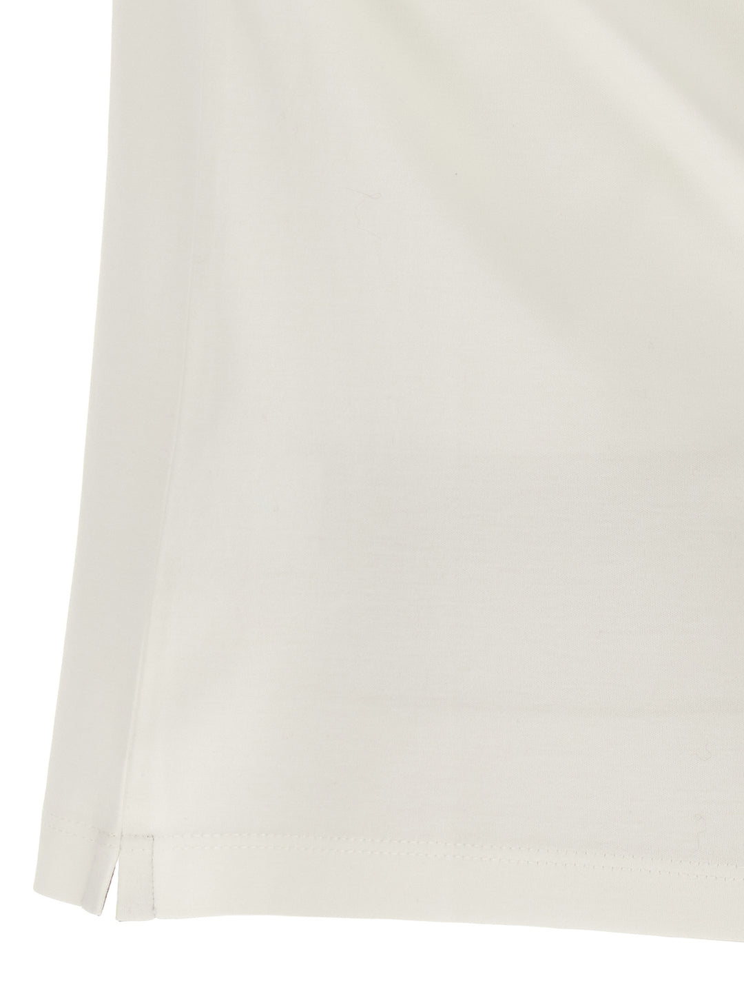 Brunello Cucinelli White Cotton T-Shirt