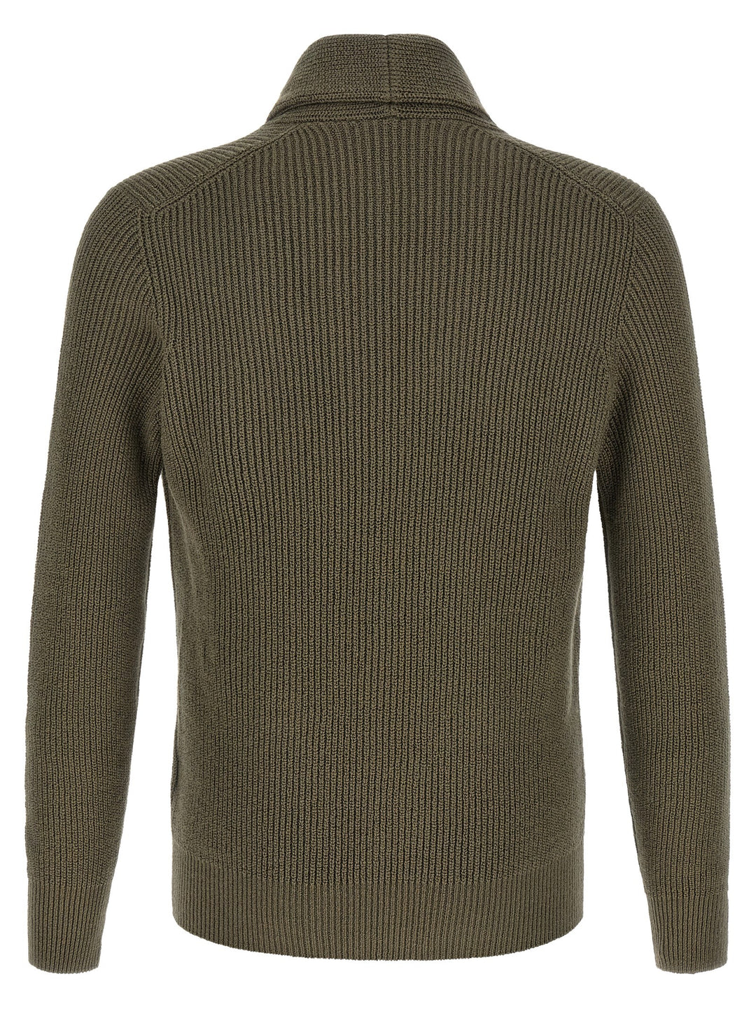 Brunello Cucinelli Bicolor Cotton Cardigan