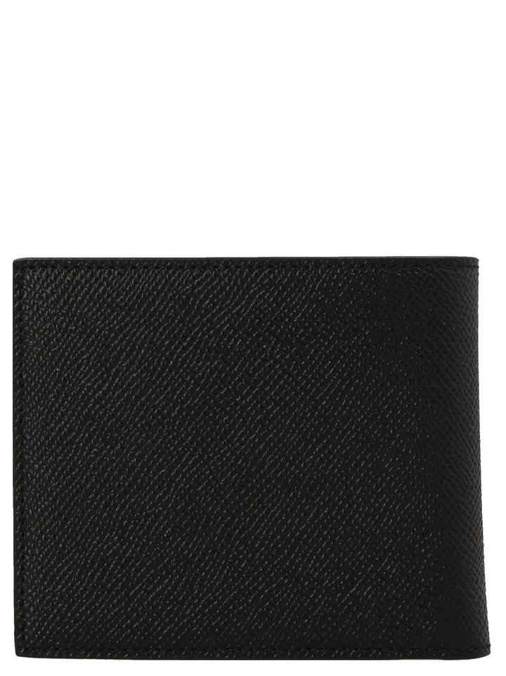Dolce &amp; Gabbana Black Calfskin Wallet