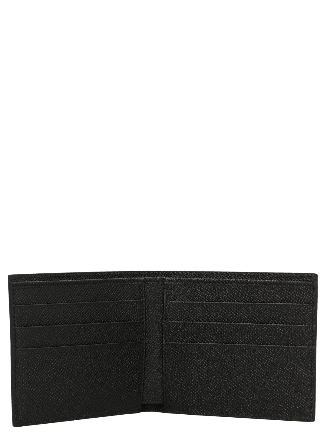 Dolce &amp; Gabbana Black Calfskin Wallet
