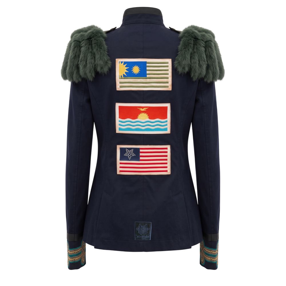 Mr&amp;Mrs Italy Blue Cotton Women&