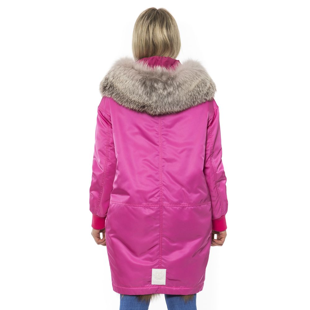 Mr&amp;Mrs Italy Pink Cotton Women Jacket